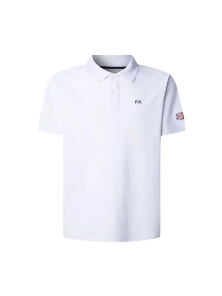 Koszulka polo Pepe Jeans biała