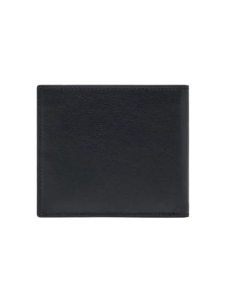 Armani Exchange portofel bărbătesc din piele negru