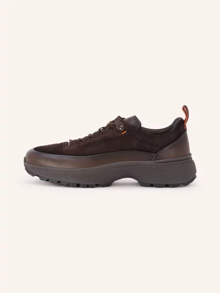 Santoni Sneakersy Easy Bounce braun