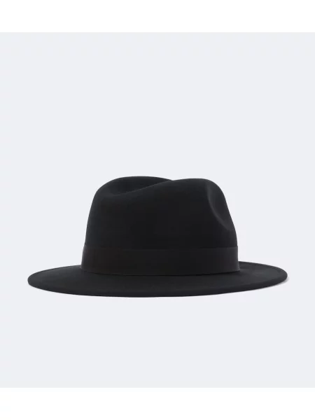 Pălărie Borsalino de lână negru