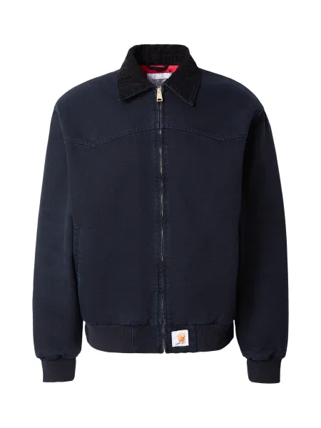Carhartt WIP Prehodna jakna OG Santa Fe / denim črna