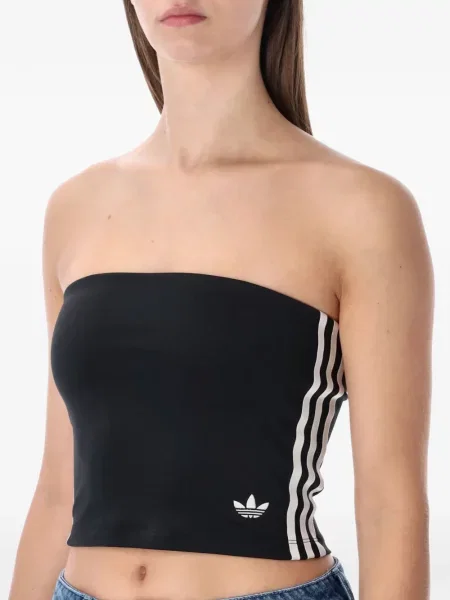 Top Adidas asymetryczny biały