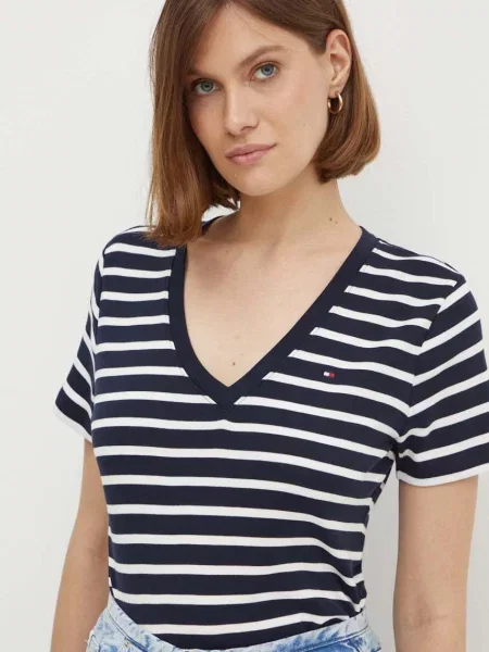 Tommy Hilfiger kratka majica modra
