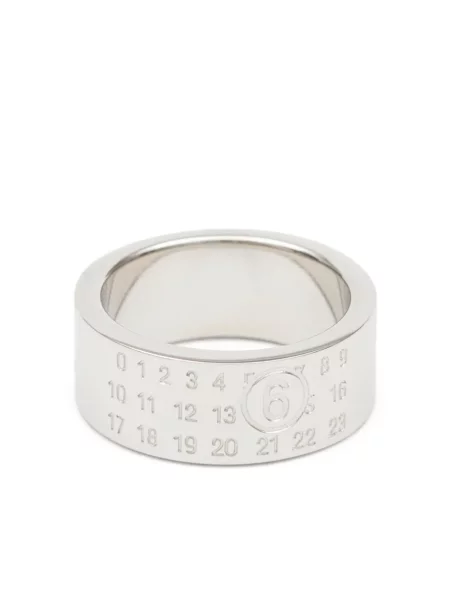 Inel Mm6 Maison Margiela argintiu