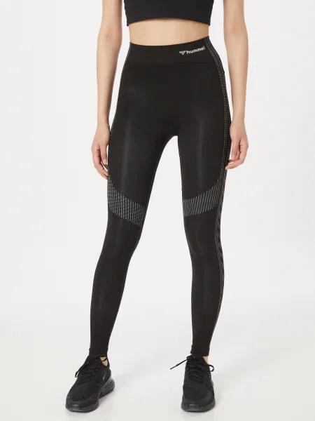 Hummel Sportinės kelnės juoda balta
