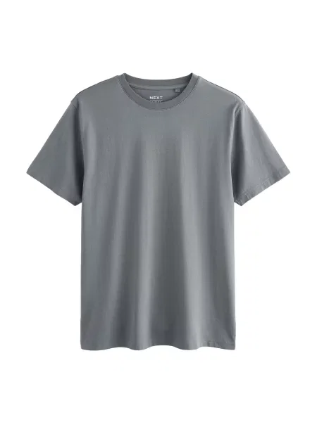 Next Tricou metalic gri
