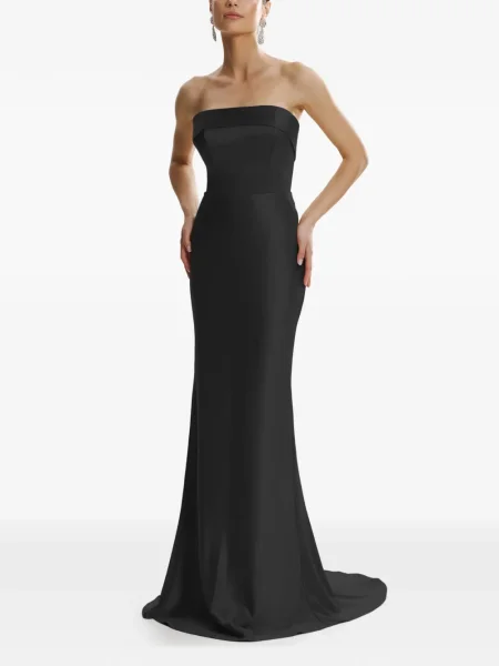 Rochie maxi Framboise de costum negru