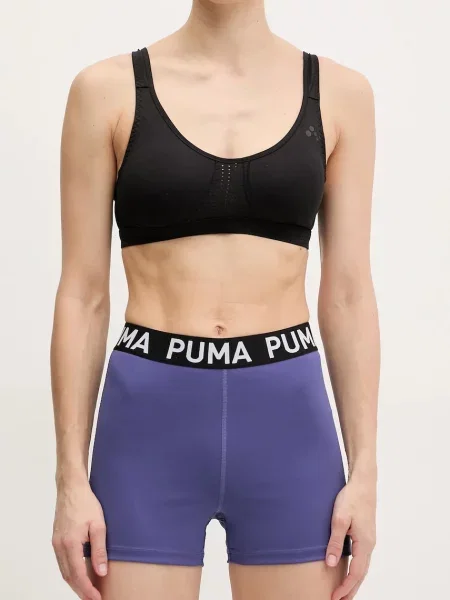 Puma Tréninkové šortky Strong fialové