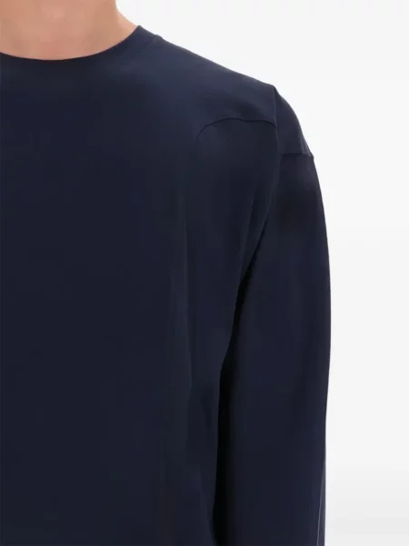 Tricou Diesel lung albastru