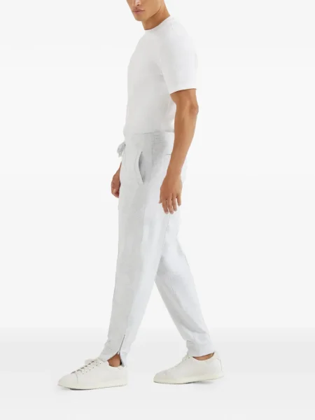 Kalhoty Brunello Cucinelli šedé