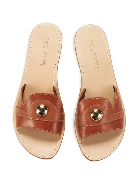 Kožne sandale Capri Positano Sandals zlatna