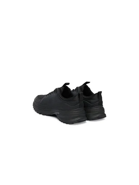 Calvin Klein Sneakersy Hike Runner Laceup Tech Mix čierna
