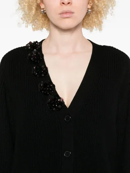 Cardigan P.a.r.o.s.h. cu paiete negru