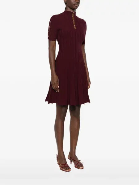 Rochie midi Maje tricotate roșu