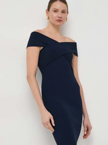 MICHAEL Michael Kors rochie marin mini mulata albastru