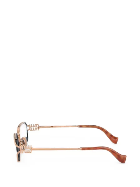 Sunčane naočale Miu Miu Eyewear s autogramom ružičasta