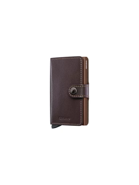 Secrid Miniwallet Original Chocolate Unisex Portfel Secrid M-Chocolate-One-size Size: One size brązowy