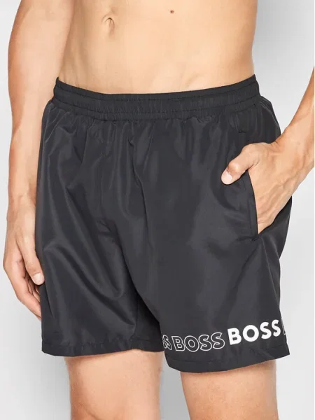 Boss Bodywear Pantaloni Scurți kąpielowe Dolphin negru