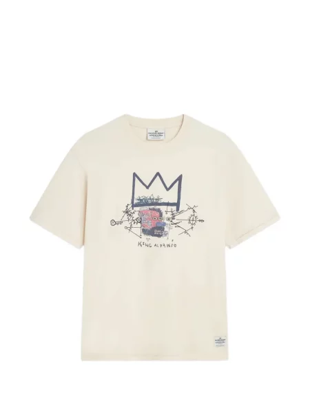 Graficzny koszulka Scotch & Soda z nadrukiem