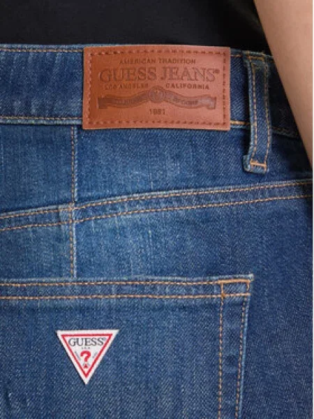 Guess Jeans Džinsai Boyfriend Fit mėlyna