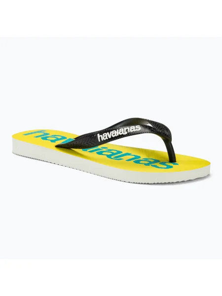 Olcsóbban. Havaianas Top Logomania 2 white / black flip-flop papucs. Méret: EU fehér