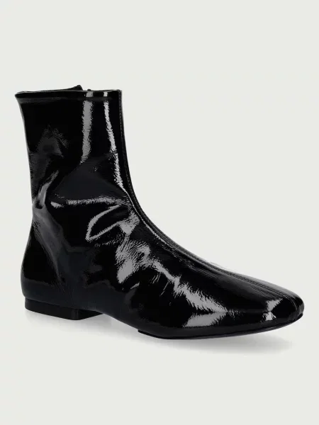 Souliers Martinez bokacsizma női bőr MOLLI fekete