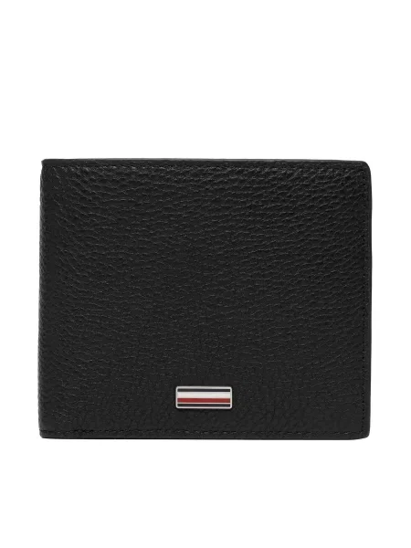 TOMMY HILFIGER Novčanik CENTRAL' crna