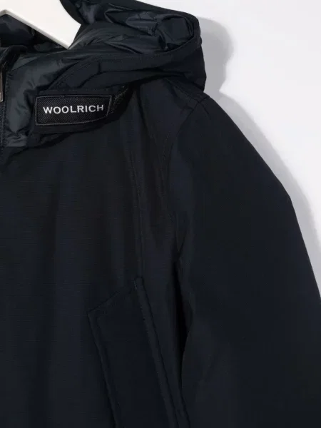 Płaszcz dziecięcy Woolrich niebieski