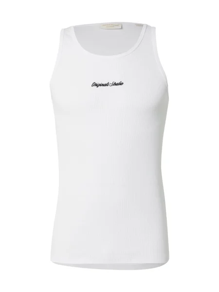 JACK & JONES Tričko JORNORREBRO černá bílá