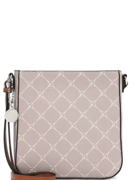 Tamaris Geantă de umăr Anastasia bej / maro alb