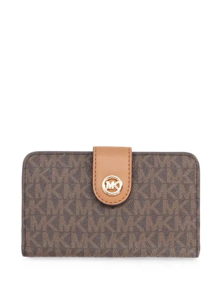 Matlasat geacă Michael Michael Kors cu cordon tricotate alb