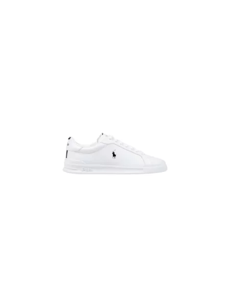 Sneakersy Ralph Lauren Court koronkowe białe