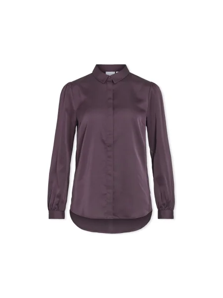 Cămașă Vila din satin violet