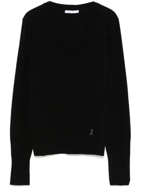 Pulover Patrizia Pepe din cașmir negru