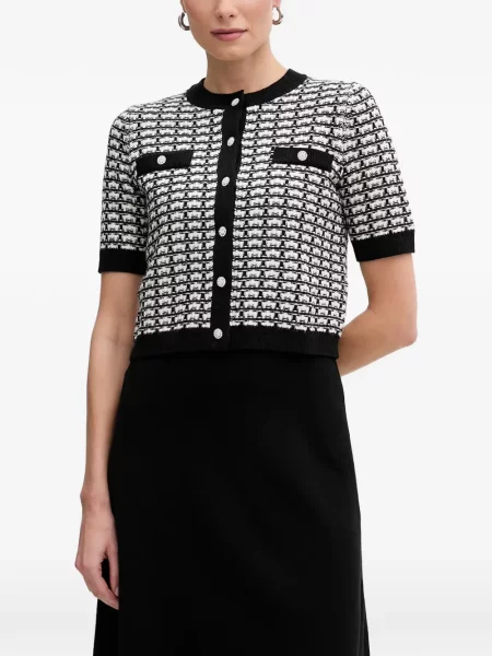Rochie mini Morgan în carouri negru