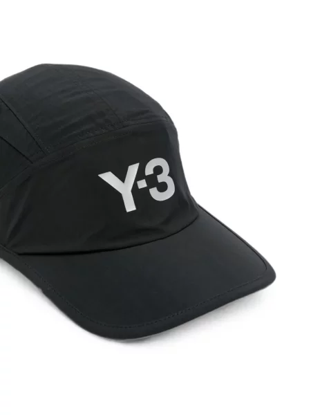 Șapcă Y-3 cu imagine negru