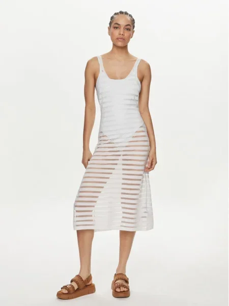 Calvin Klein Swimwear Rochie de plajă alb