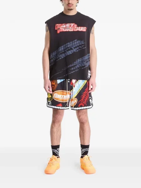 Pantaloni scurți Puma negru