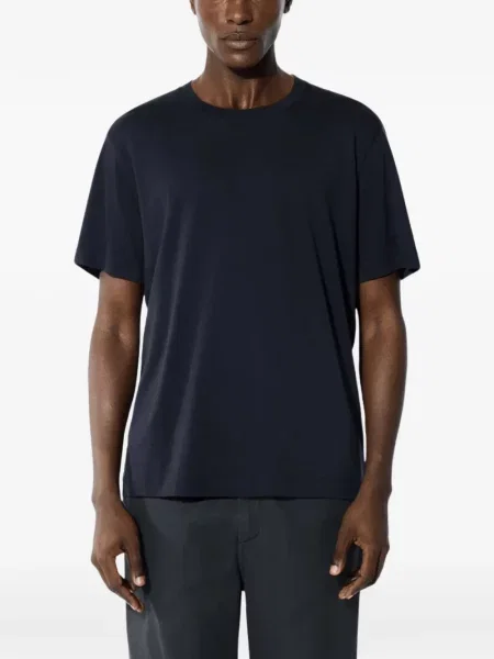 Tricou Cdlp cu decolteu rotund albastru