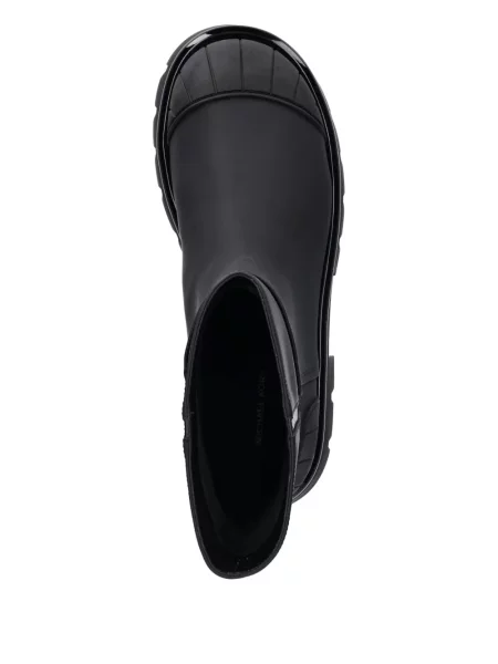 Pulover Michael Michael Kors din piele de căprioară negru