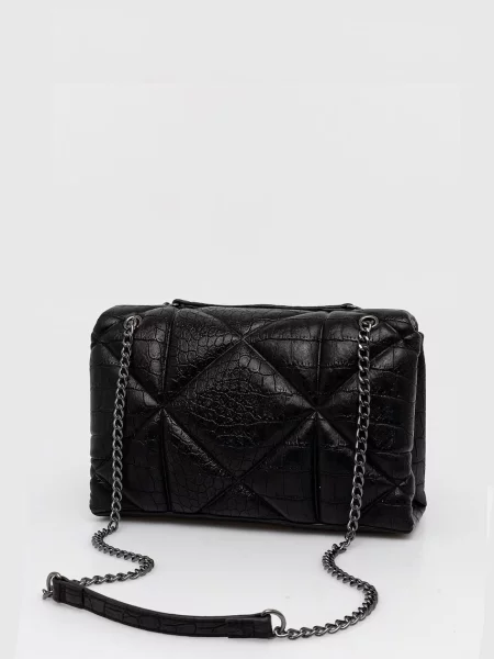 Кожаная сумка через плечо Love Moschino