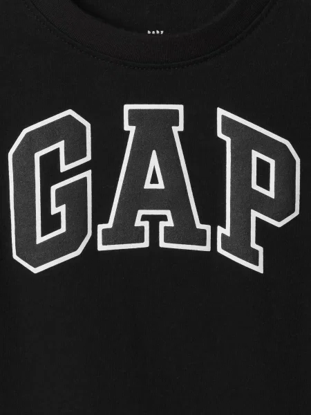 Tricou copii Gap negru