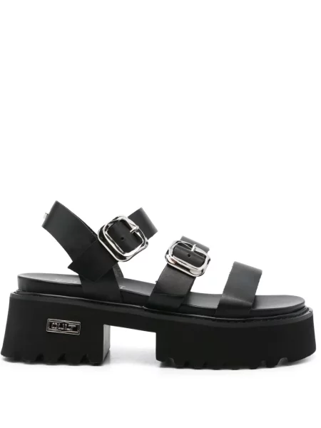 Sandale Cult din piele negru