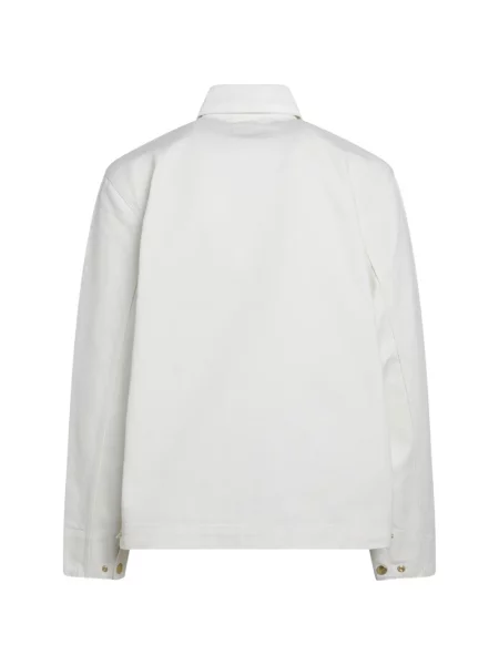 Geacă Carhartt Wip din canvas alb