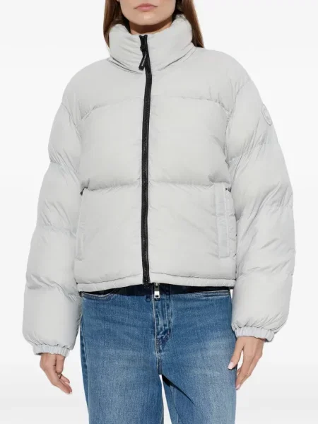 Matlasat geacă cu puf Canada Goose gri