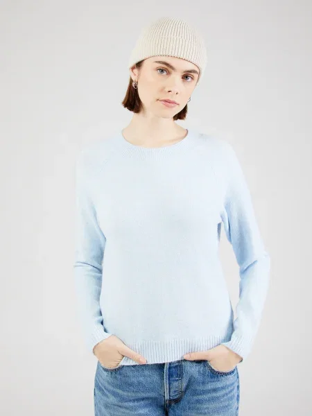 VERO MODA Sveter VMDoffy svetlomodrá žltá