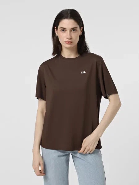 Футболка Ea7 коричневая