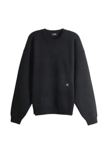 Pulover Willy Chavarria cu broderie negru