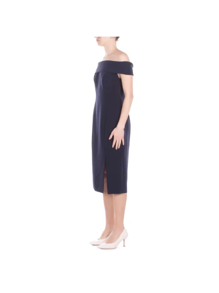 Lauren Ralph Lauren sukienka hiszpanka niebieska