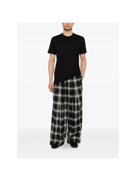 Dzianinowa koszulka Comme Des Garcons czarna